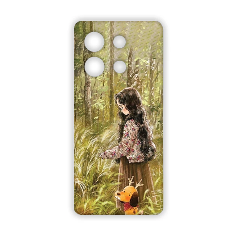 کاور مدل دخترانه کد 161 مناسب برای گوشی موبایل شیائومی poco X6 pro 