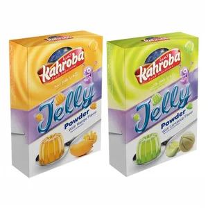 پودر ژله انبه و طالبی کهربا - 100 گرم مجموعه 2 عددی