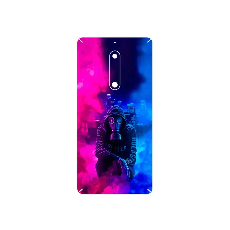 برچسب پوششی ماهوت مدل Smoke Rainbow Digital Art 2 مناسب برای گوشی موبایل نوکیا 5