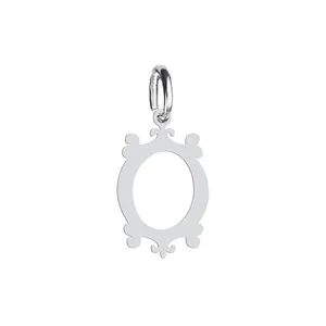 آویز گردنبند نقره هایکا طرح قاب  مدل n.ha 694