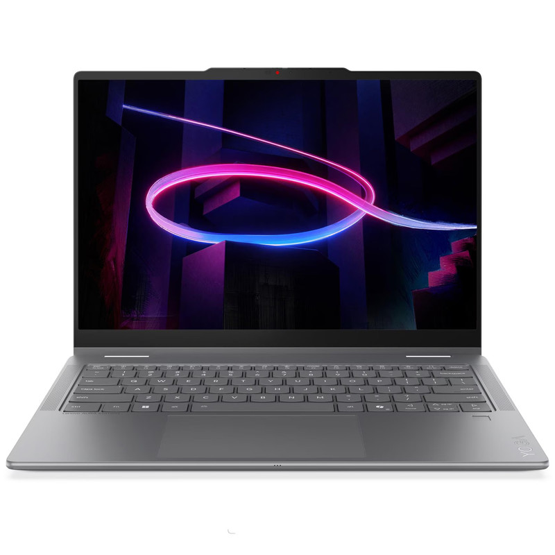 لپ تاپ 14 اینچی لنوو مدل Yoga 7 2-in-1 14IPH11 Aura Edition-Core Ultra 7 355-24GB LPDDR5X 7467MHz-512GB SSD-WUXGA OLED Touch-Fingerprint-Backlit-W