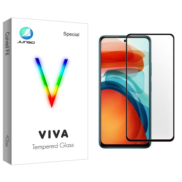 محافظ صفحه نمایش شیشه ای جانبو مدل Viva مناسب برای گوشی موبایل شیائومی Poco X3 GT