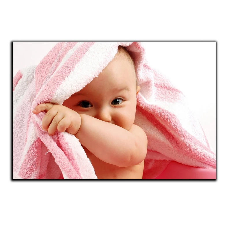 تابلو شاسی بکلیت طرح حوله و لباس نوزاد مدل SH-7465