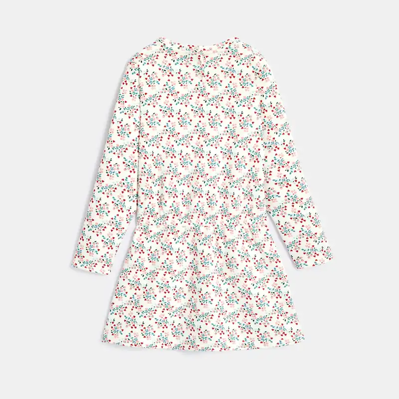 پیراهن دخترانه اوکایدی مدل تو کرکی 02