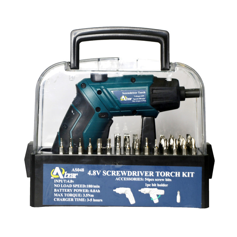 پیچ گوشتی شارژی ابرار مدل AS048