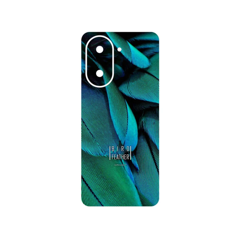 برچسب پوششی ماهوت مدل Green Feather مناسب برای گوشی موبایل شیائومی Redmi A5 4G