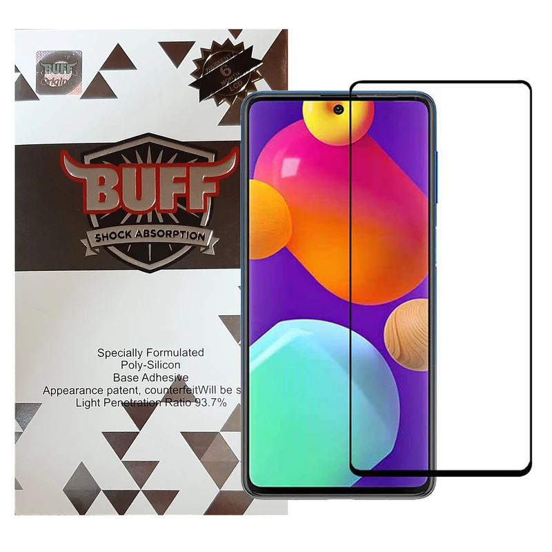  محافظ صفحه نمایش 5D بوف مدل F33 مناسب برای گوشی موبایل سامسونگ Galaxy F62 / M62 /A81/A91