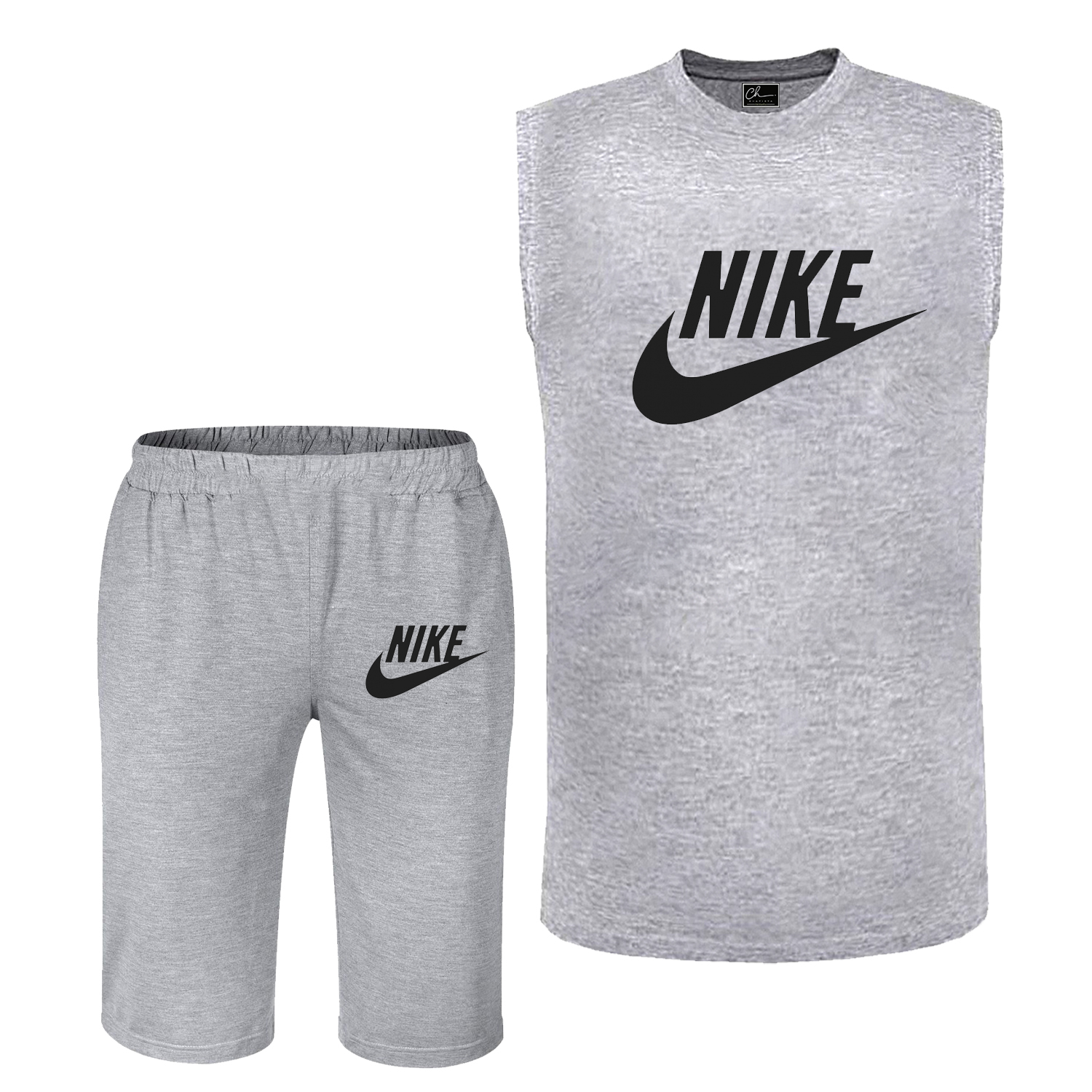 Short gris nike homme hot sale