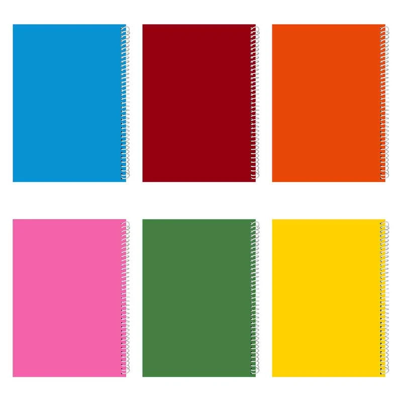 دفتر مشق 50 برگ مدل color 06 بسته 6 عددی
