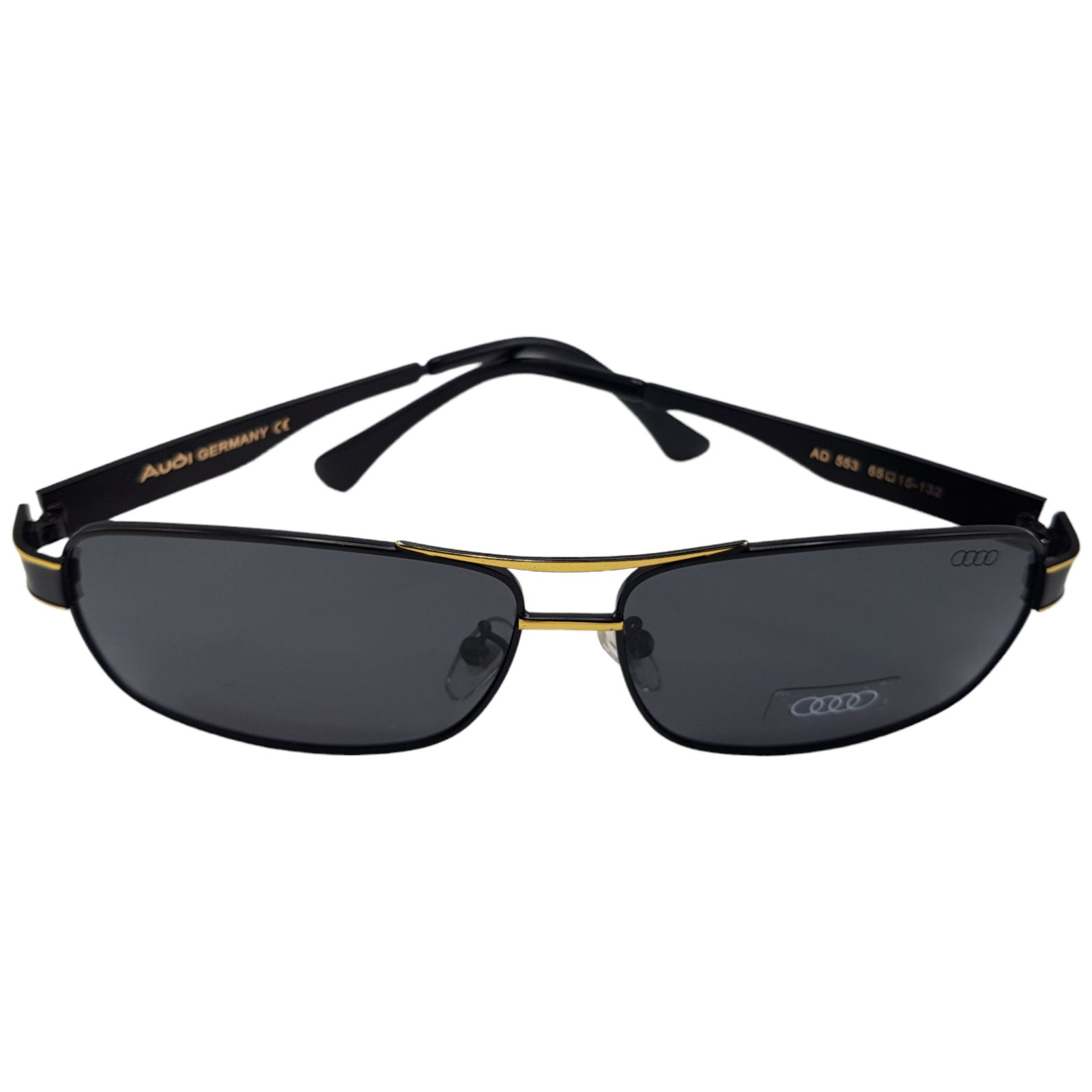 عینک آفتابی مردانه آودی مدل Au553-Gold -  - 6