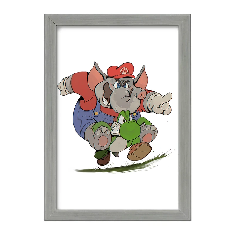 تابلو خندالو طرح (Mario) بازی سوپر ماریو کد 31526