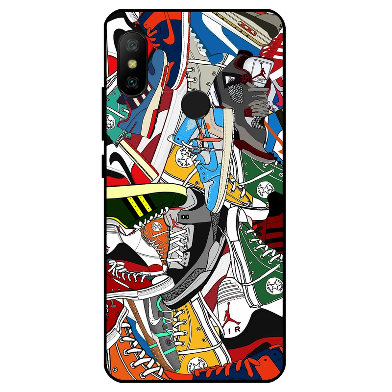 کاور مگافون طرح کفش مدل 7704 مناسب برای گوشی موبایل شیائومی Mi 8 SE