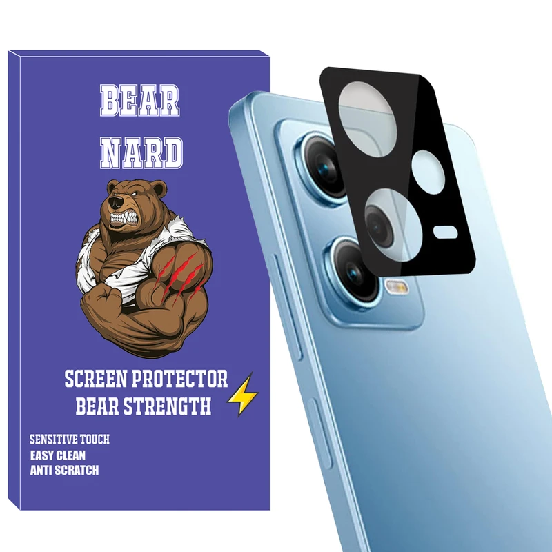 محافظ لنز دوربین برنارد مدل 3D-BR مناسب برای گوشی موبایل شیائومی Redmi Note 12 Pro 5G