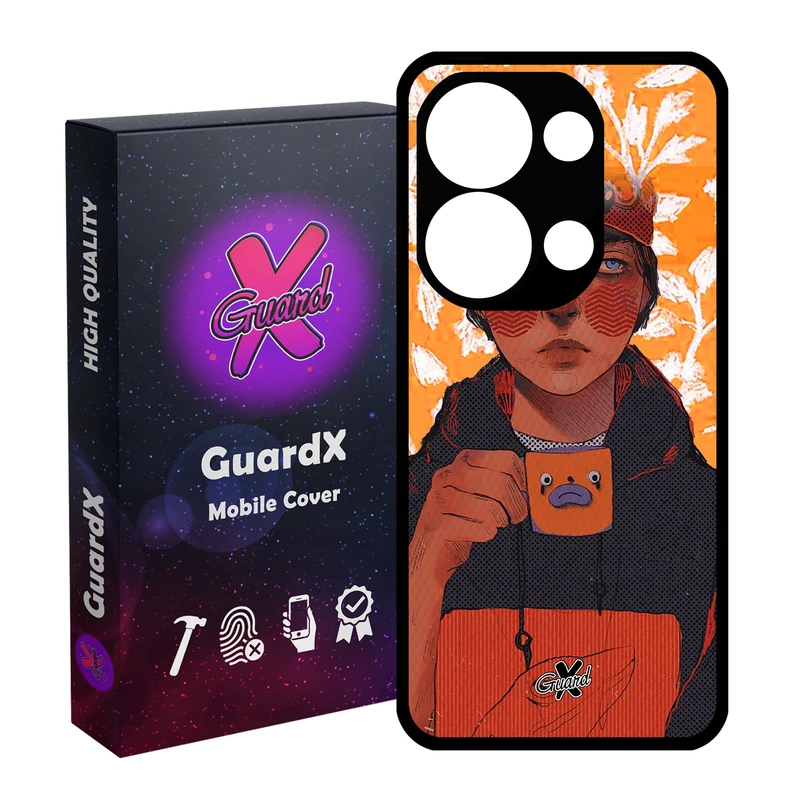 کاور گارد ایکس طرح Girl مناسب برای گوشی موبایل شیائومی Redmi Note 13 Pro 4G / Poco M6 Pro 4G