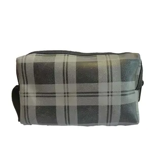 کیف لوازم آرایش زنانه مدل چهارخونه کد 8