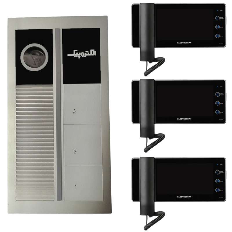 دربازکن تصویری الکتروپیک مدل 1294 کد 1085 مجموعه 4 عددی