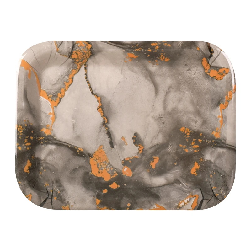 سینی بدون دسته مهروز مدل 7772 ابر و باد سایز 29×38 سانتی متر