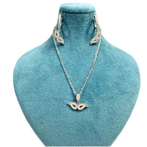 نیم ست نقره زنانه مدل NE0011