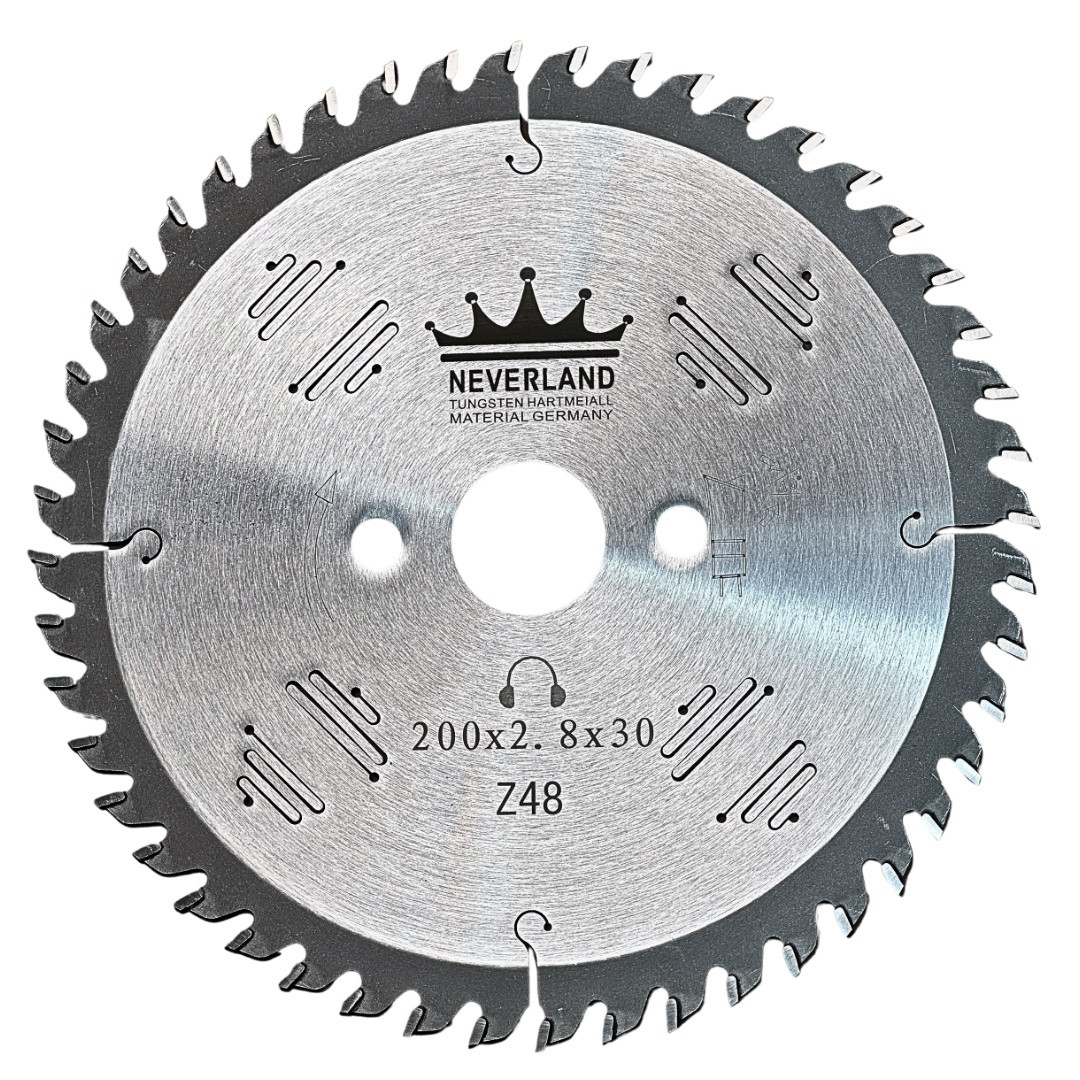 تیغه الماسه چوب نورلند مدل 200 میلیمتر  PD001