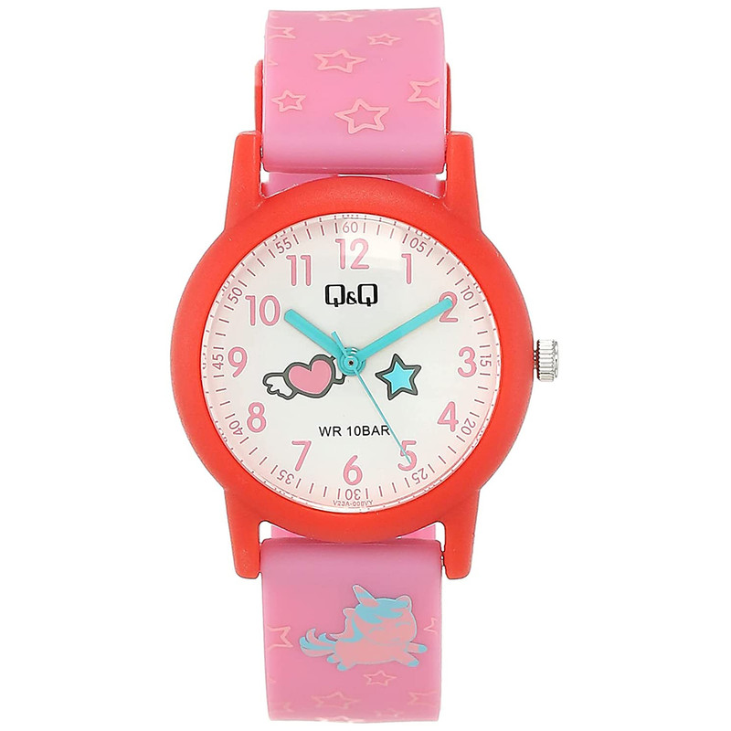 ساعت مچی عقربه ای دخترانه کیو اند کیو مدل V23A-008VY