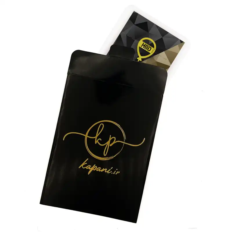 طلا گرمی 18 عیار کاپانی مدل تولدت مبارک HBD کد KC006