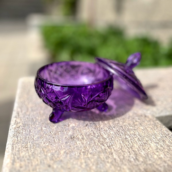 قندان شیشه ای  مدل TP6566/OBT-037TRANS