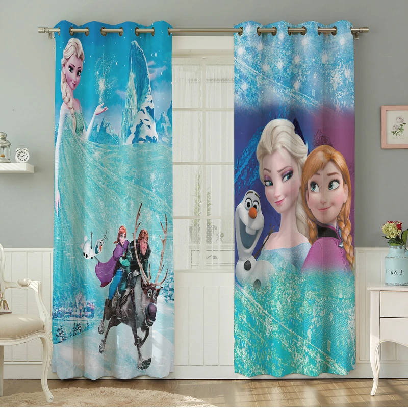 پرده نیروانا طرح کودک  مدل مخمل کد 8565 سایز 140×280 سانتی متر