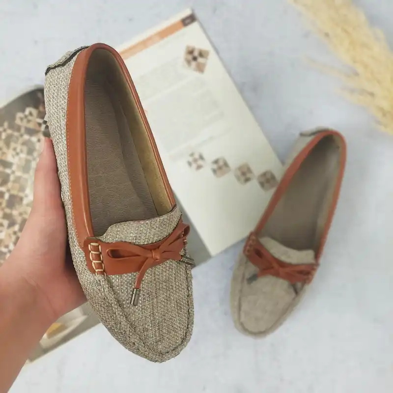 کفش کالج زنانه مدل آدرینا کد ADA-GRY