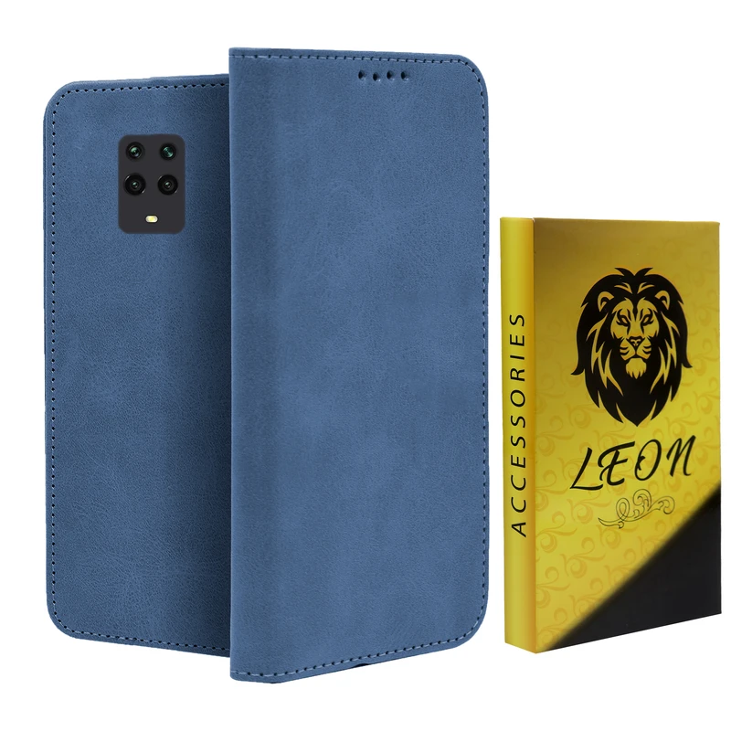 کیف کلاسوری لئون مدل Speek Yo مناسب برای گوشی موبایل شیائومی Redmi Note 9 Pro