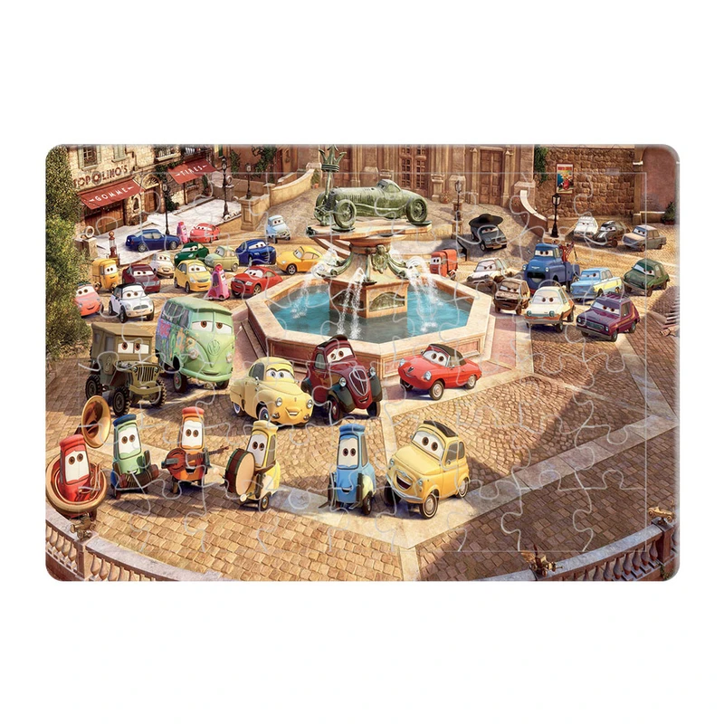 پازل 54 تکه طرح ماشین ها مدل P511