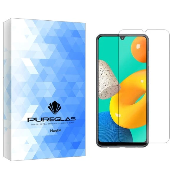 محافظ صفحه نمایش پیور گلس مدل NueGlas مناسب برای گوشی موبایل سامسونگ Galaxy M32