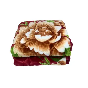 پتو گلبافت مدل پلی استرامبوس طرح برتر سایز 220x160 سانتی متر