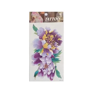 تتو موقت مدل گل کد 524