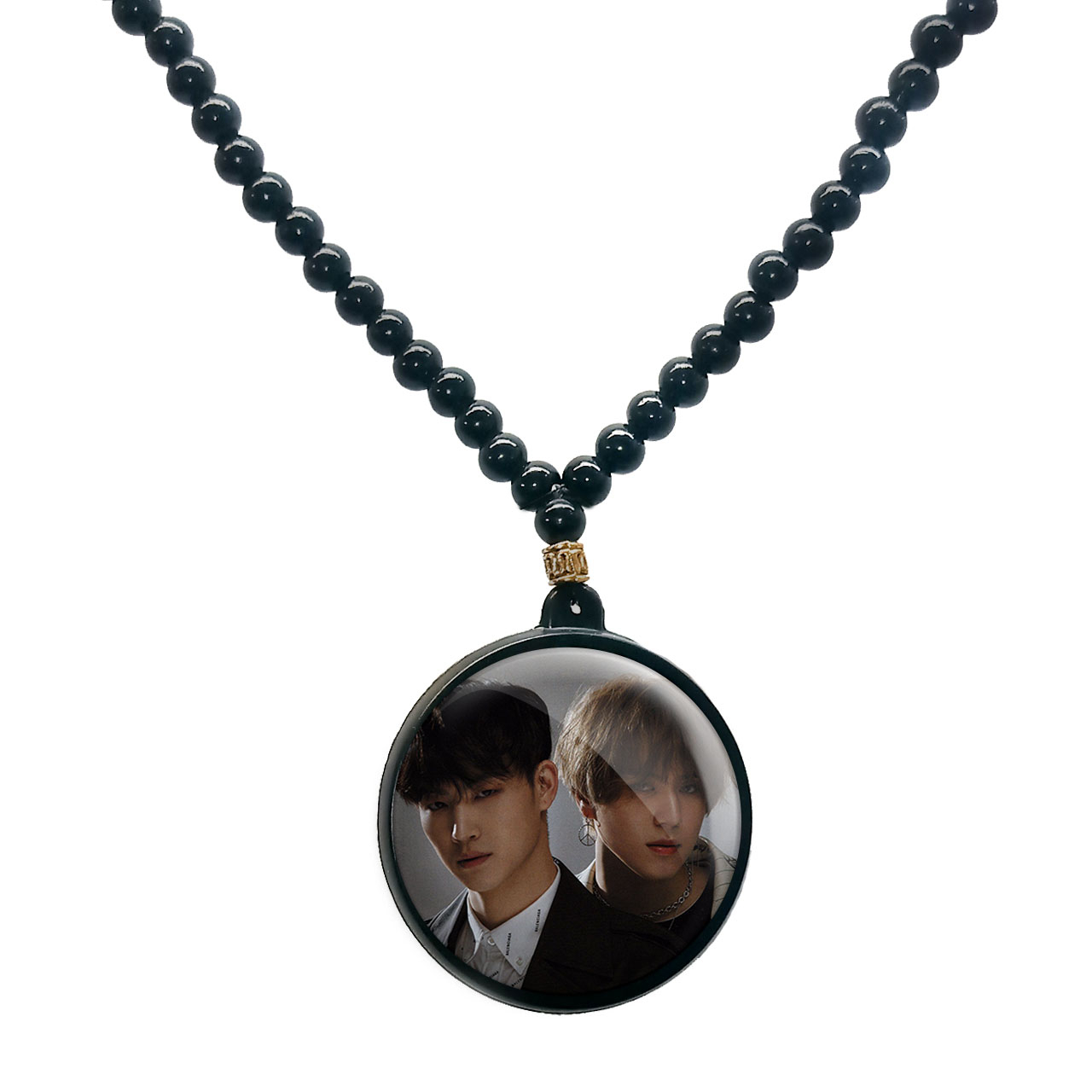 گردنبند پرمانه طرح GOT7 کد pmd.19116مدل دو طرفه