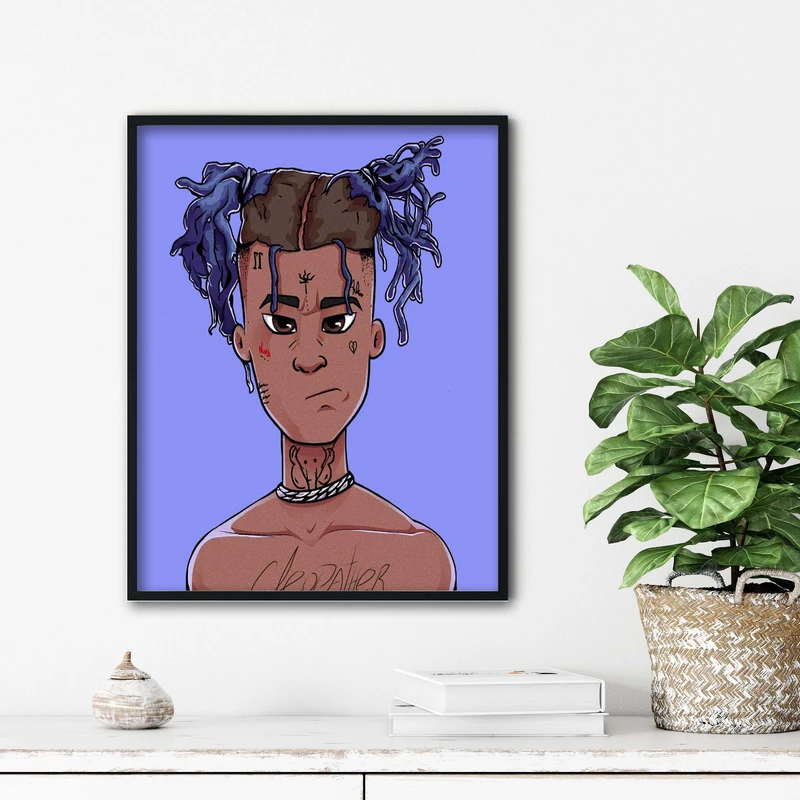 تابلو آتریسا طرح تنتاسیون xxxtentasion مدل ATt052