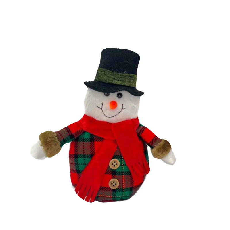 عروسک مدل آدم برفی کد JIMI110 ارتفاع 15 سانتی متر