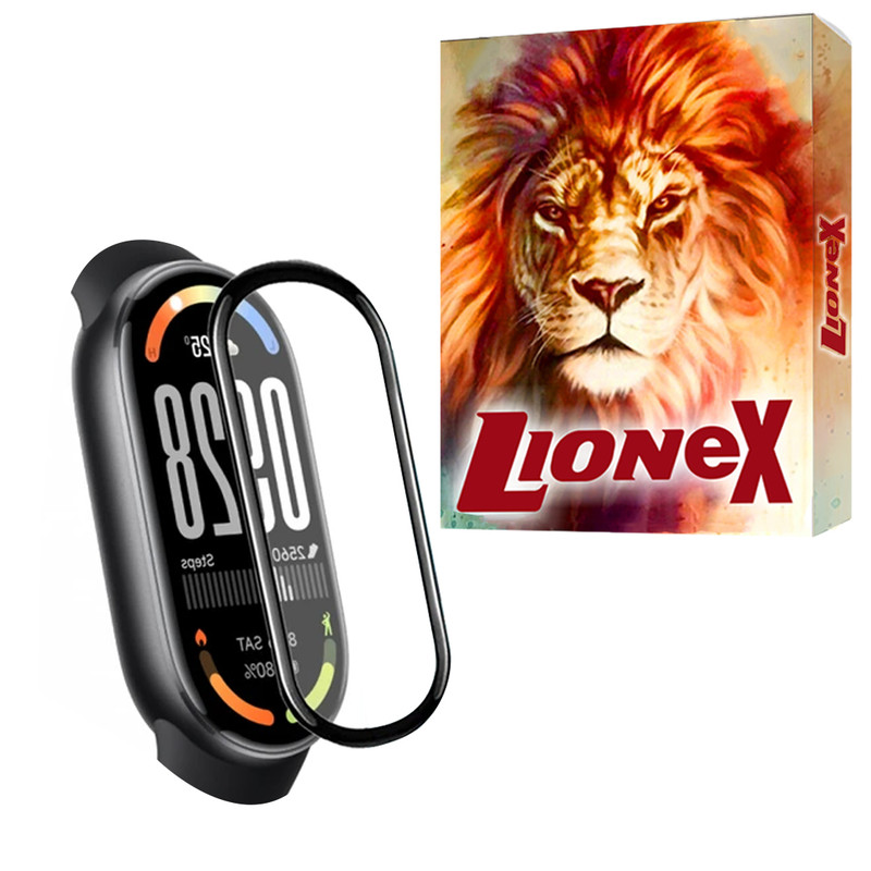 محافظ صفحه نمایش لایونکس مدل LWPM مناسب برای ساعت هوشمند شیائومی Smart Band 10
