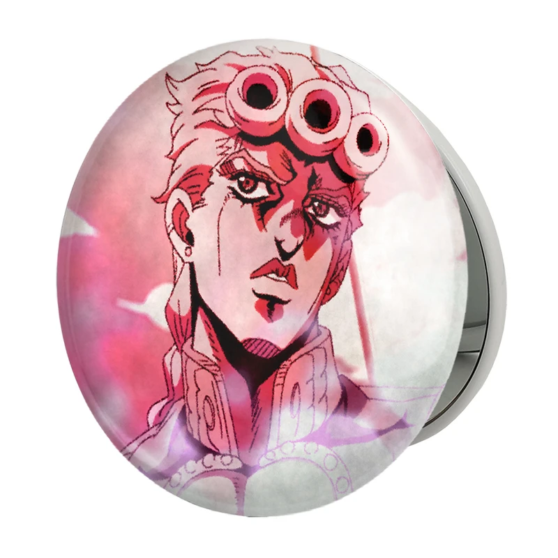 آینه جیبی خندالو طرح جورنو جواوونو انیمه جوجو Jojo مدل تاشو کد 11534 