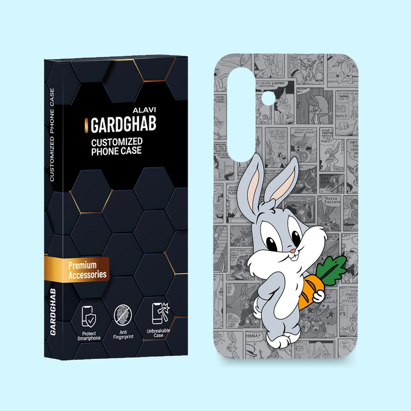 کاور گارد قاب مدل کارتون و انیمه مناسب برای گوشی موبایل سامسونگ Galaxy S24