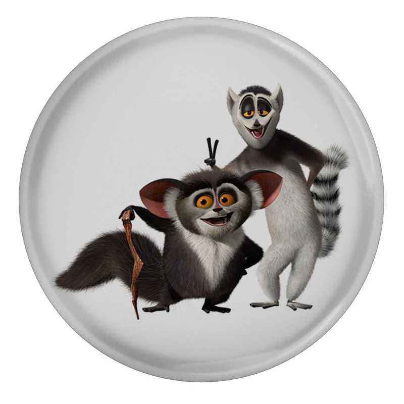 مگنت مدل S13147 طرح کارتون حیوانات ماداگاسکار