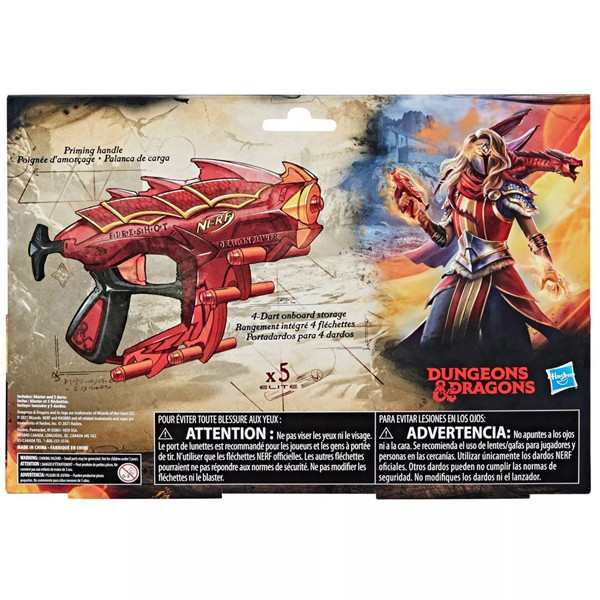 تفنگ بازی هاسبرو مدل Dragonpower Fireshot