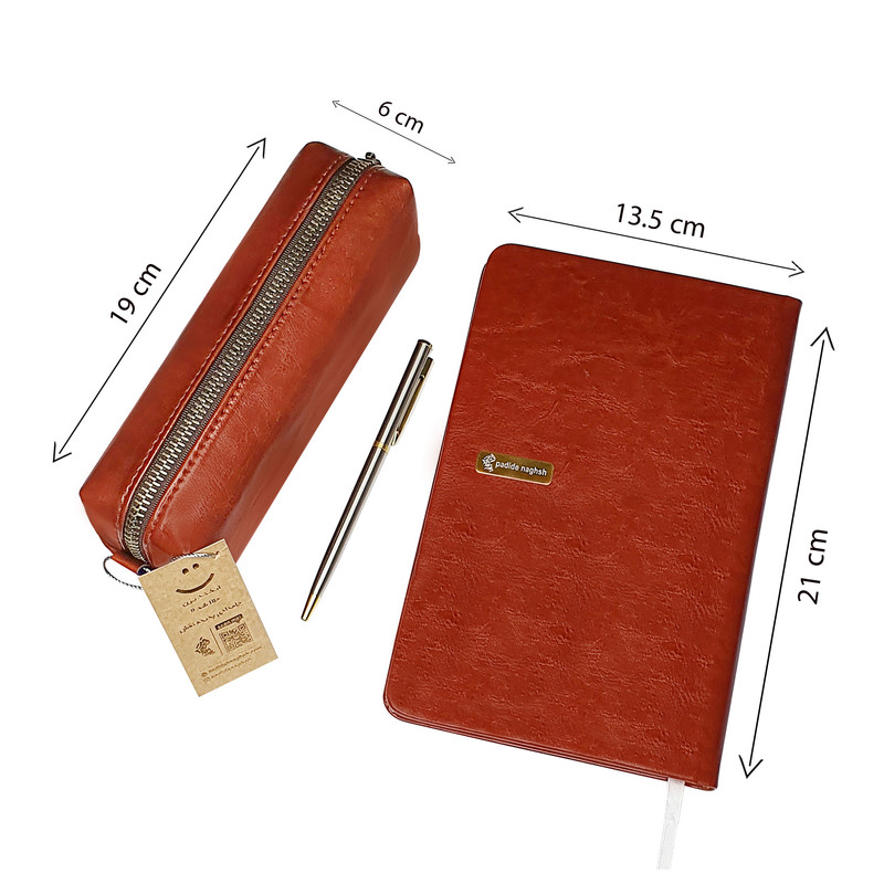 ست لوازم تحریر پدیده نقش مدل 001 بسته 3 عددی