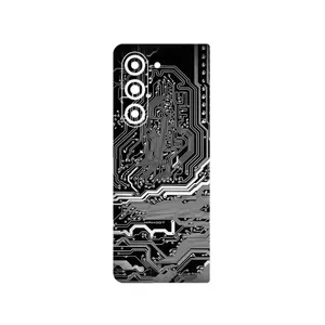 MAHOOT Black_Printed_Circuit_Board Cover Sticker for Samsung Galaxy Z Fold 5