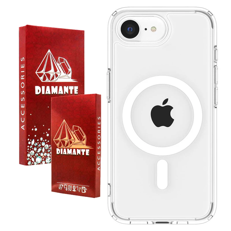 کاور دیامانته مدل Mac_safe Ros مناسب برای گوشی موبایل اپل iPhone 16e