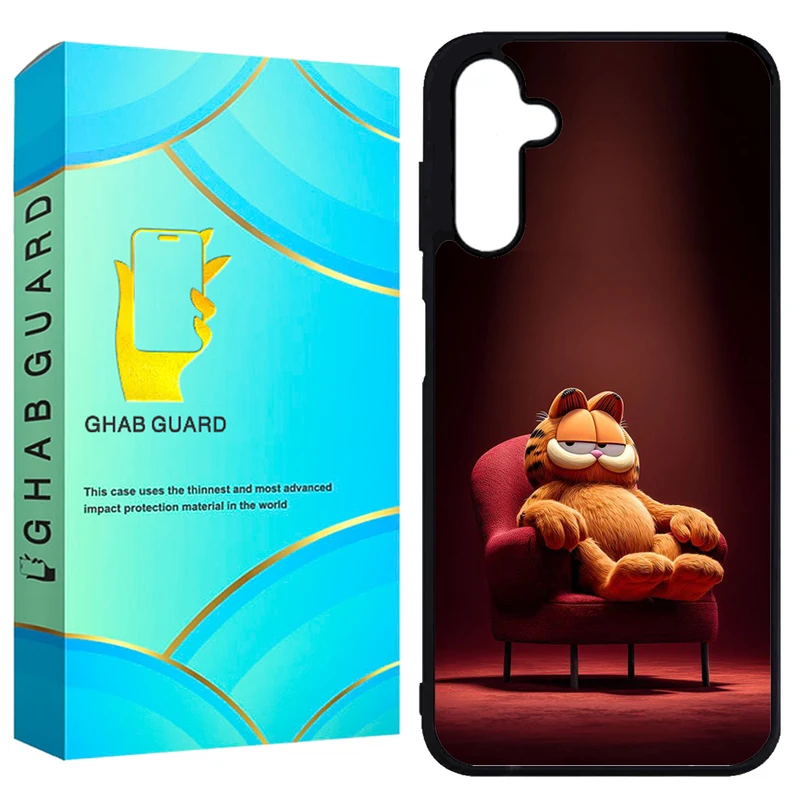 کاور قاب گارد طرح گارفیلد مدل GCHPA25 مناسب برای گوشی موبایل سامسونگ Galaxy A25 