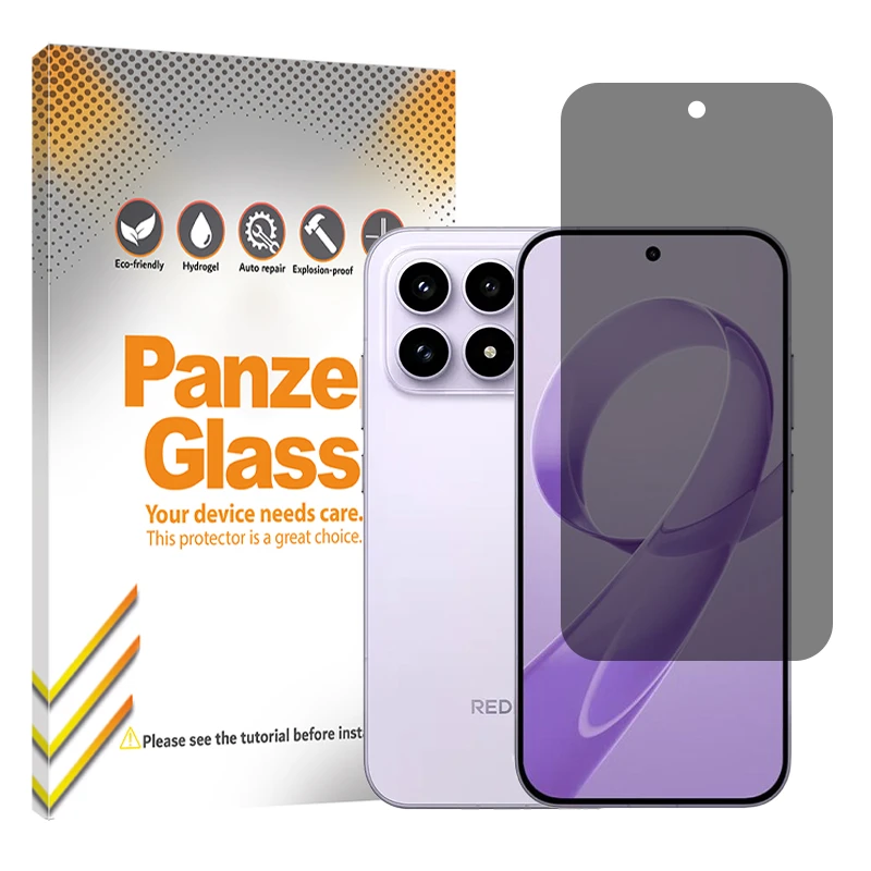 محافظ صفحه نمایش حریم شخصی پنزر گلس مدل تمام چسب مناسب برای گوشی موبایل شیائومی Redmi K90
