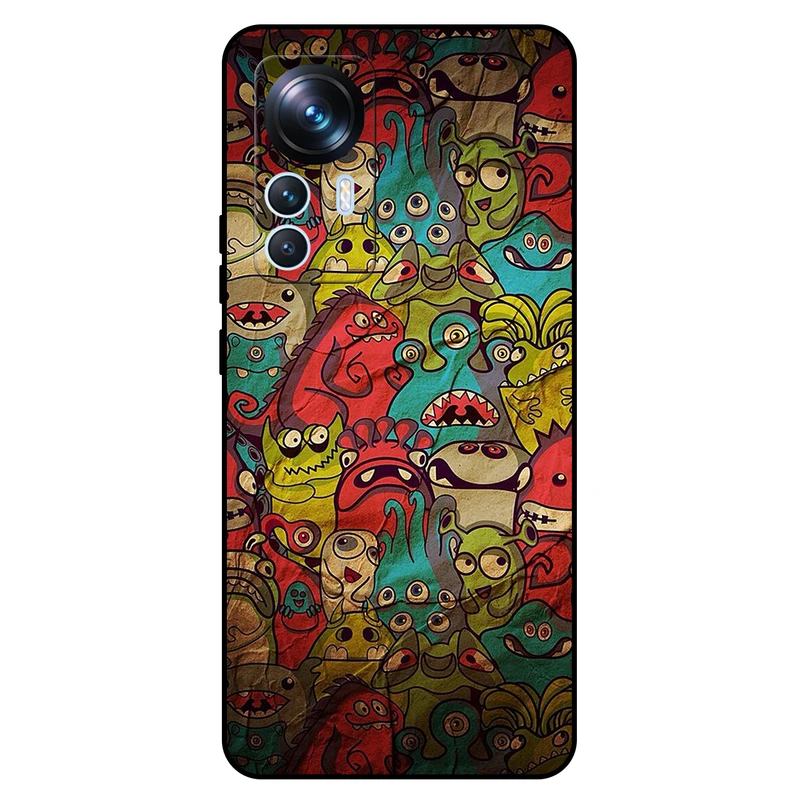 کاور مگافون طرح هیولا مدل 0101 مناسب برای گوشی موبایل شیائومی 12T