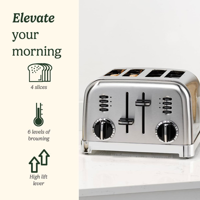توستر 4 اسلایس کوئیزینارت مدل CPT180SU