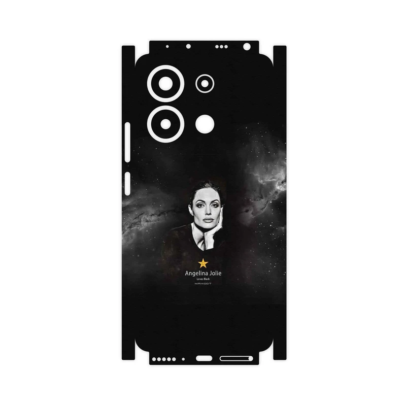 برچسب پوششی ماهوت مدل Angelina Jolie-FullSkin مناسب برای گوشی موبایل شیائومی Redmi Note 13 4G