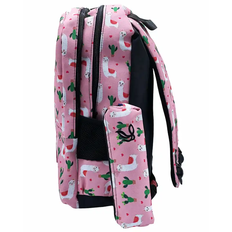 کوله پشتی ساراسا طرح لاما مدل Lama 01 به همراه جامدادی